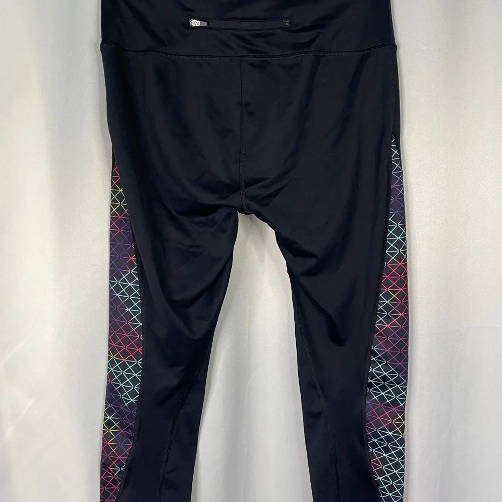 Fila Sport Athletic Wear Cropped Leggings - Picture 3 of 5